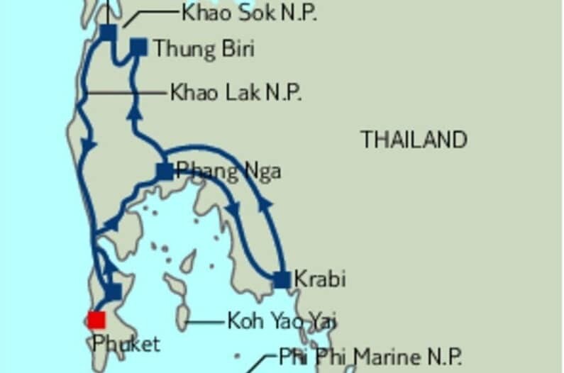 Thailand_Rundreise_Südthailand